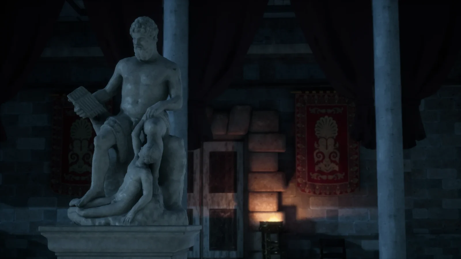 Reconstrucción en 3D del Templo de Diana de Mérida